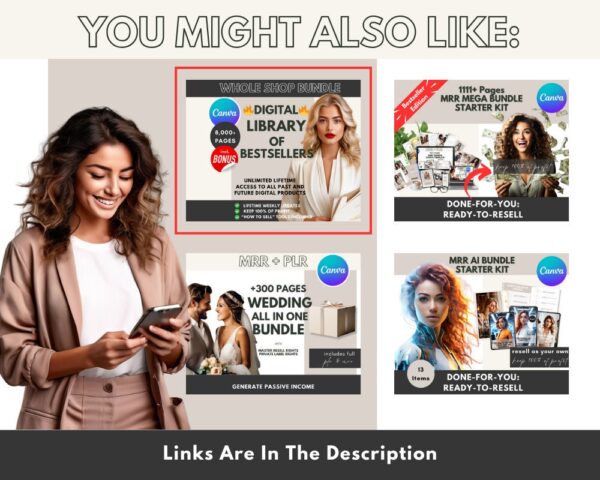 60 High Protein Snack Ideas Recipe Book with Master Resell Rights | Canva Template for 60 Low Carb Snack ideas MRR PLR Done-For-You DFY - Image 5